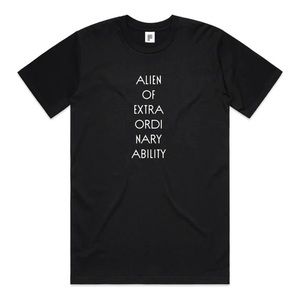 Paradigm Mo KHEIR Alien Of Extraordinary Ability Tee Men’s Medium T-Shirt Black